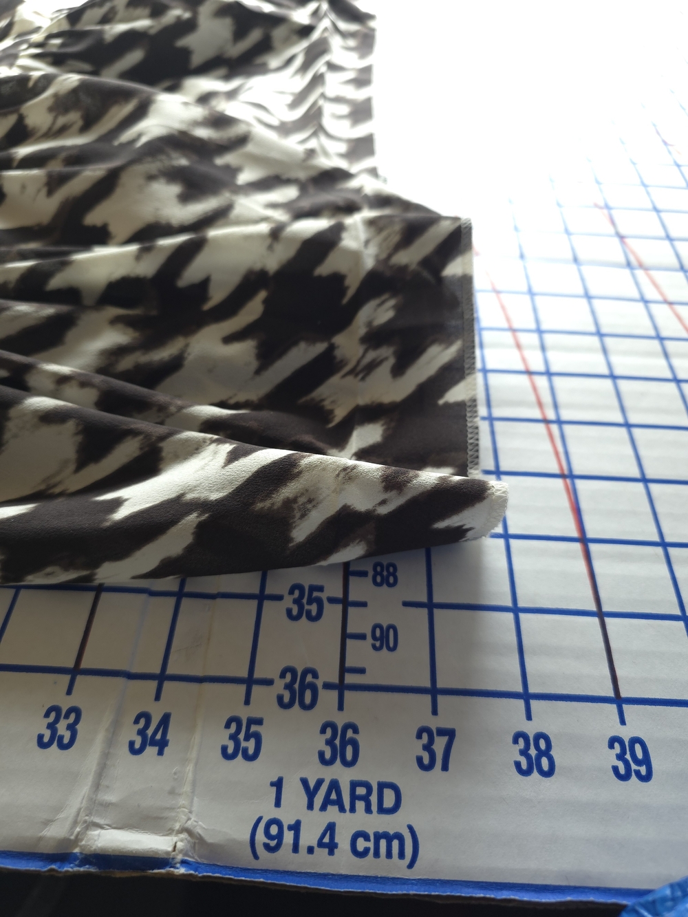 J. Crew Black & Cream Houndstooth Sleeveless Dress - Picture 7 of 7